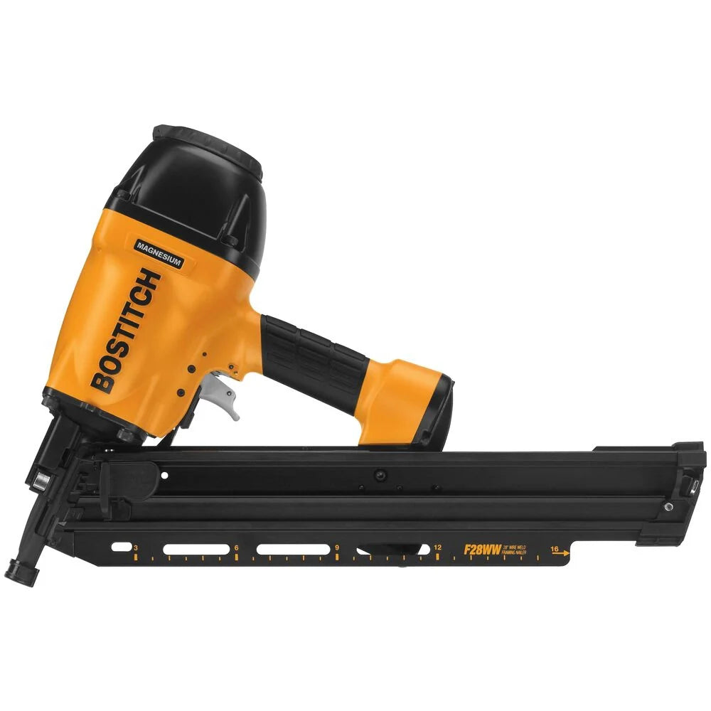 BOSTITCH S10D-FH 3-in. x 0.120-in. 28-Degree Wire-Collated Full Round Head Framing Nails, 81 Boxes of 2000-Nails - Image 3