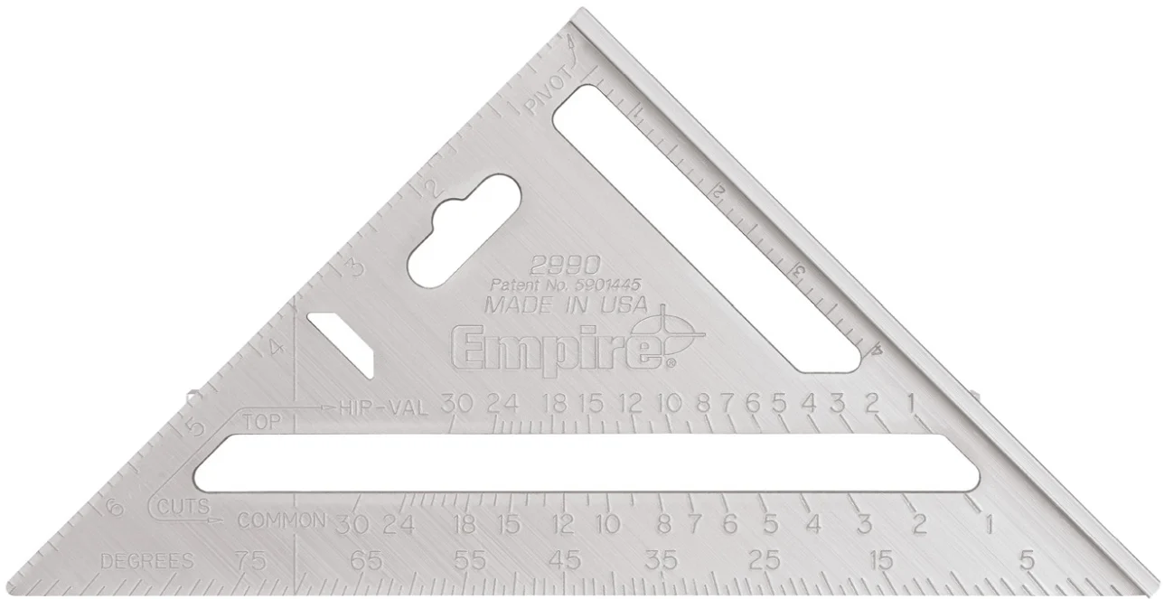 Empire 2990 7-in. Magnum Fat Boy Aluminum Rafter Square - Image 3
