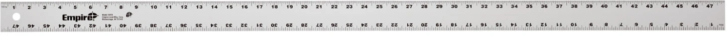 Empire 4004 48-in. x 2-in. Aluminum Straight Edge - Image 2