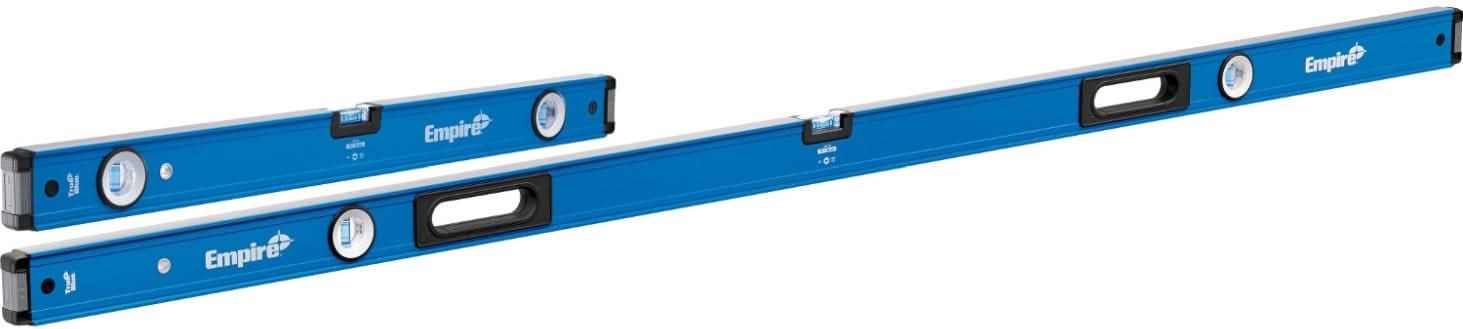 Empire E75JAMB 32" & 78" True Blue Box Level Jamb Set - Image 2
