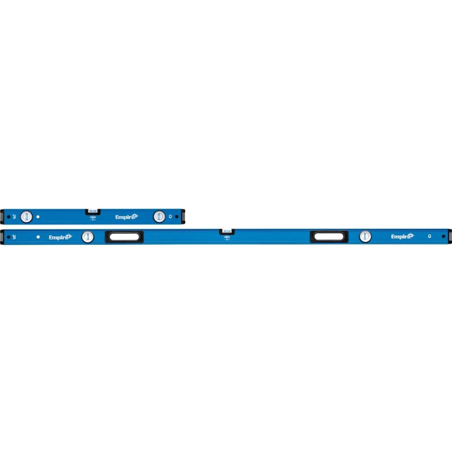 Empire EM75JAMB 32" & 78" True Blue Magnetic Box Level Jamb Set - Image 1