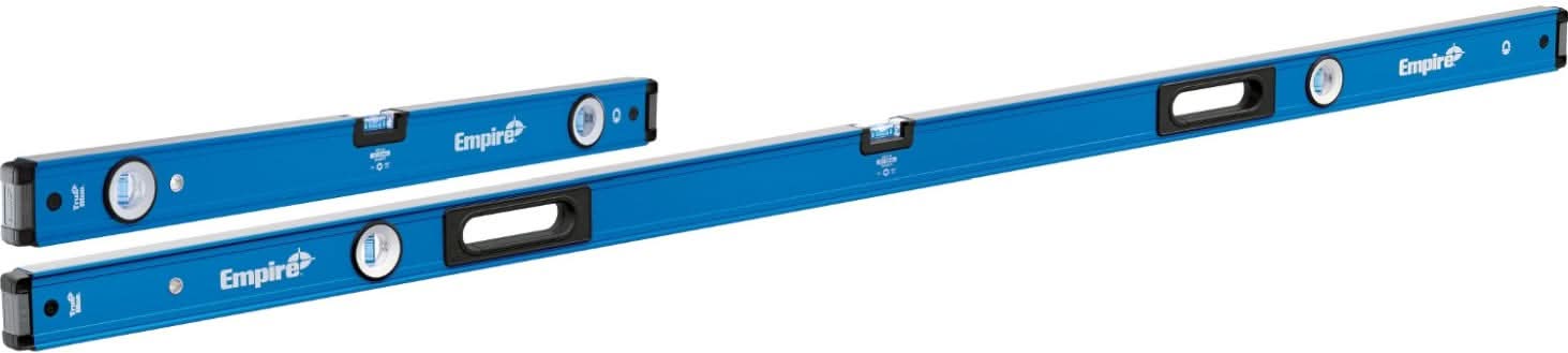 Empire EM75JAMB 32" & 78" True Blue Magnetic Box Level Jamb Set - Image 2