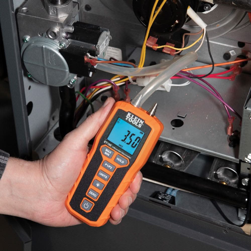 Klein Tools ET180 Digital Differential Manometer - Image 2