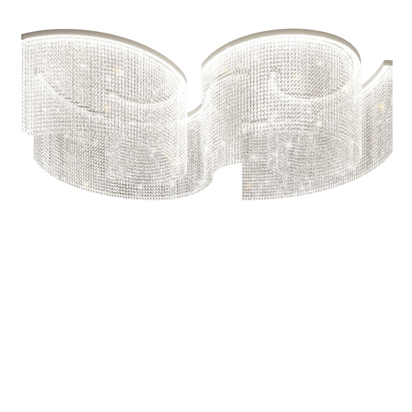 MASIERO | GALASSIA TRANSPARENT CRYSTAL CHANDELIER #2 | $21,340.00 - Image 1