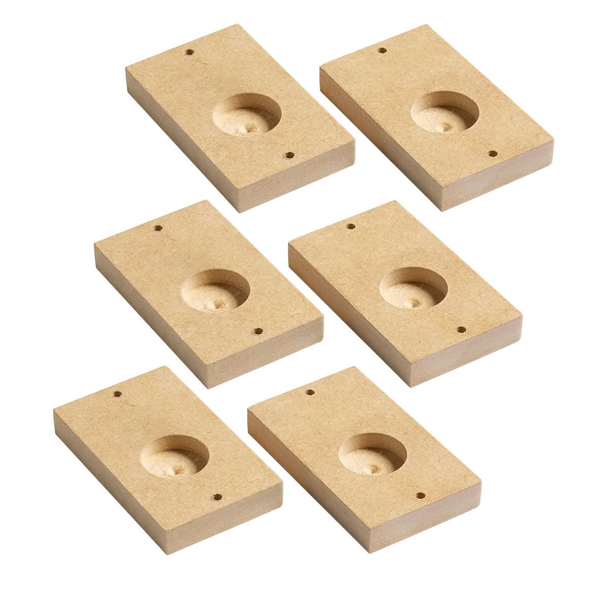 Woodpeckers EWDJ-ZCB-20 Exact Width Dado Jig Zero Clearance Block – 3 Pairs