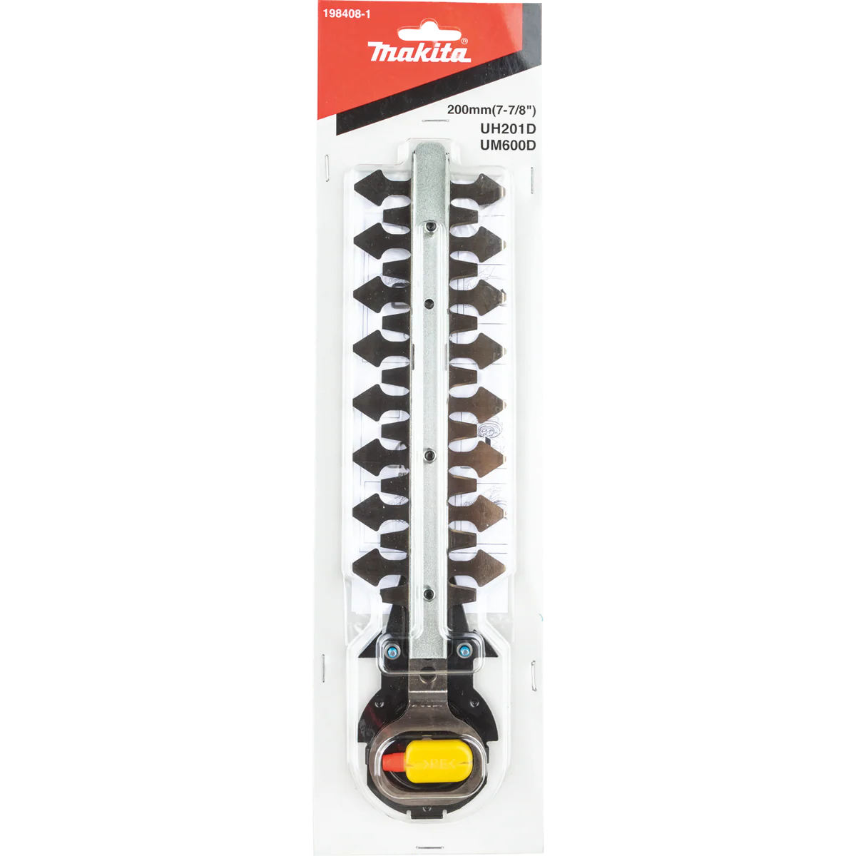 Makita 198408-1 8" Hedge Trimmer Blade Assembly - Image 2