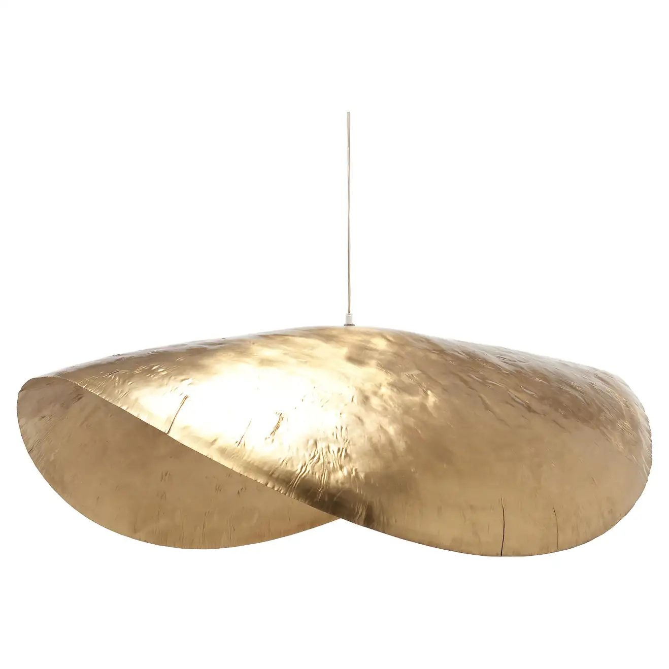 GERVASONI | LARGE BRASS SUSPENSION LAMP | $1,665.00 - Image 2