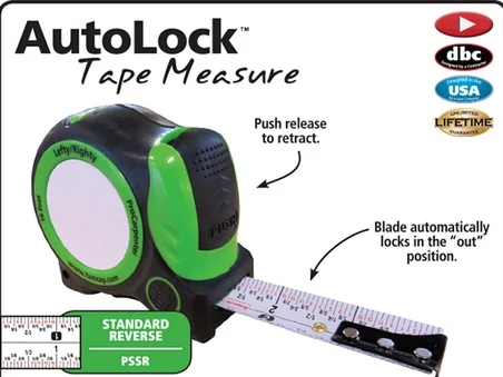 Fastcap PSSR-16 AUTO 16′ Reverse Read Tape Measure