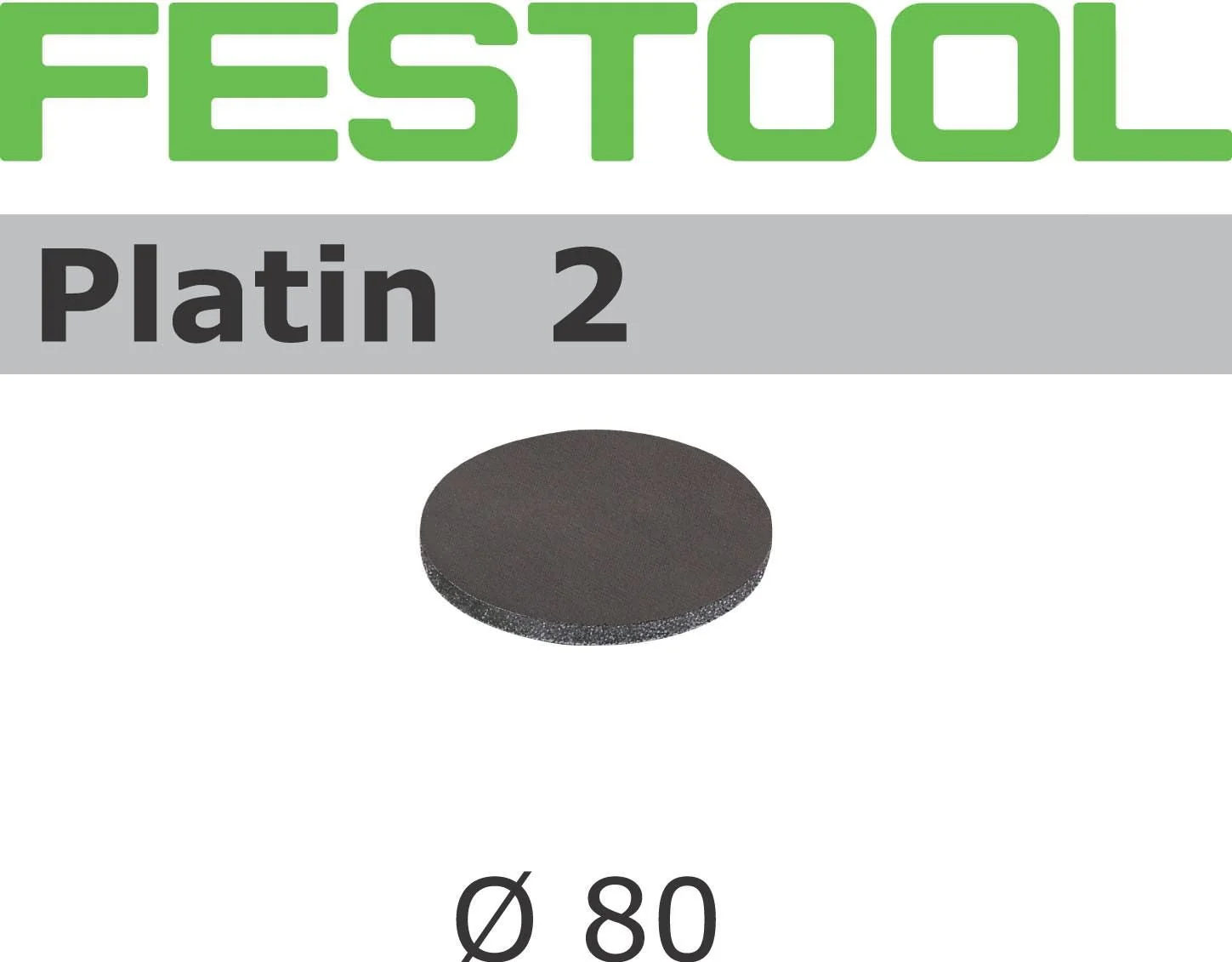 Festool Platin Sandpaper for RO 90 DX Sanders, 15-Pack