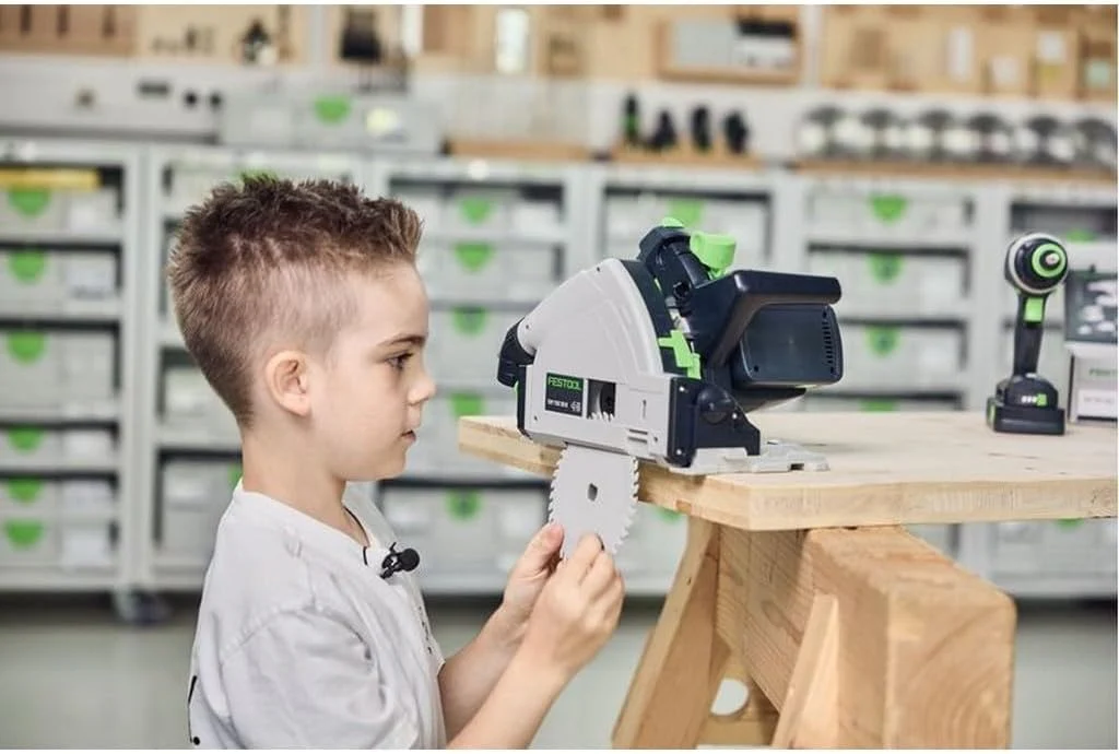 Festool 577938 Toy Cordless USB-Rechargeable Saw for Kids - Image 3