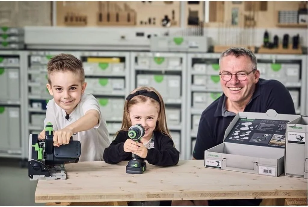 Festool 577938 Toy Cordless USB-Rechargeable Saw for Kids - Image 2