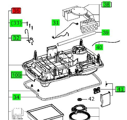 Festool 201875 CT 26/36/48 Filter Housing - Image 3