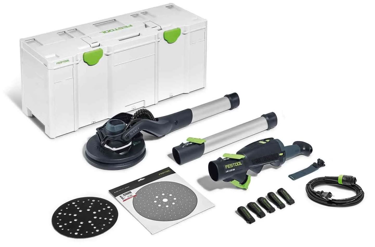Festool Planex 2.0 Long-Reach Sander Set w/ Granat Abrasive Value Set Systainer - Image 2