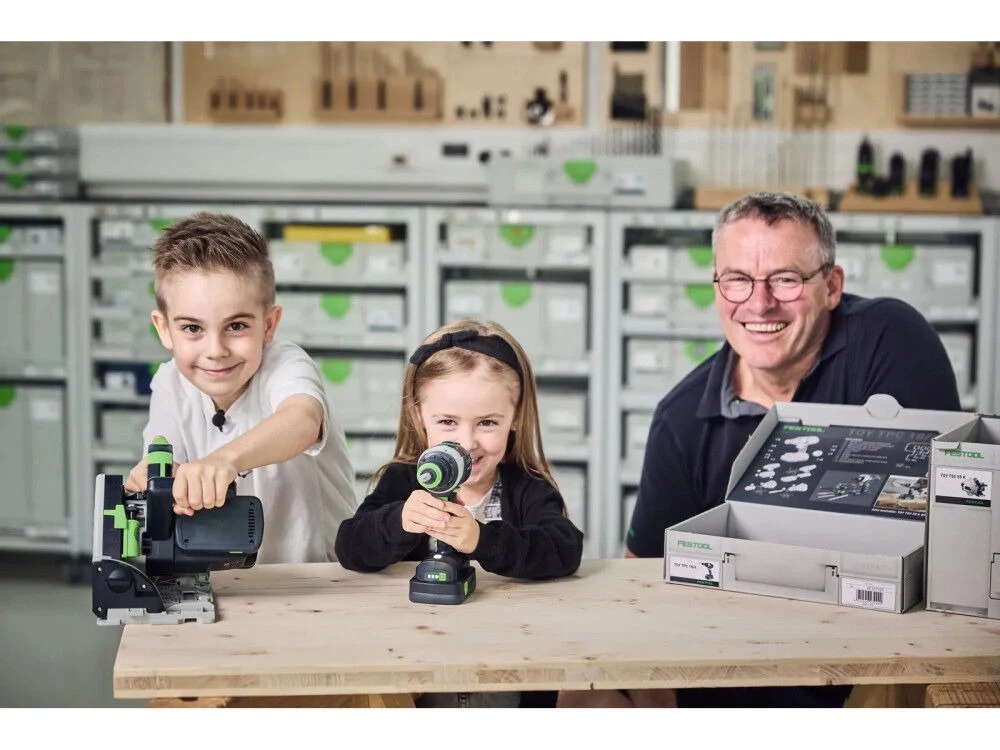 Festool 577937 Toy Cordless USB-Rechargeable Drill for Kids - Image 2