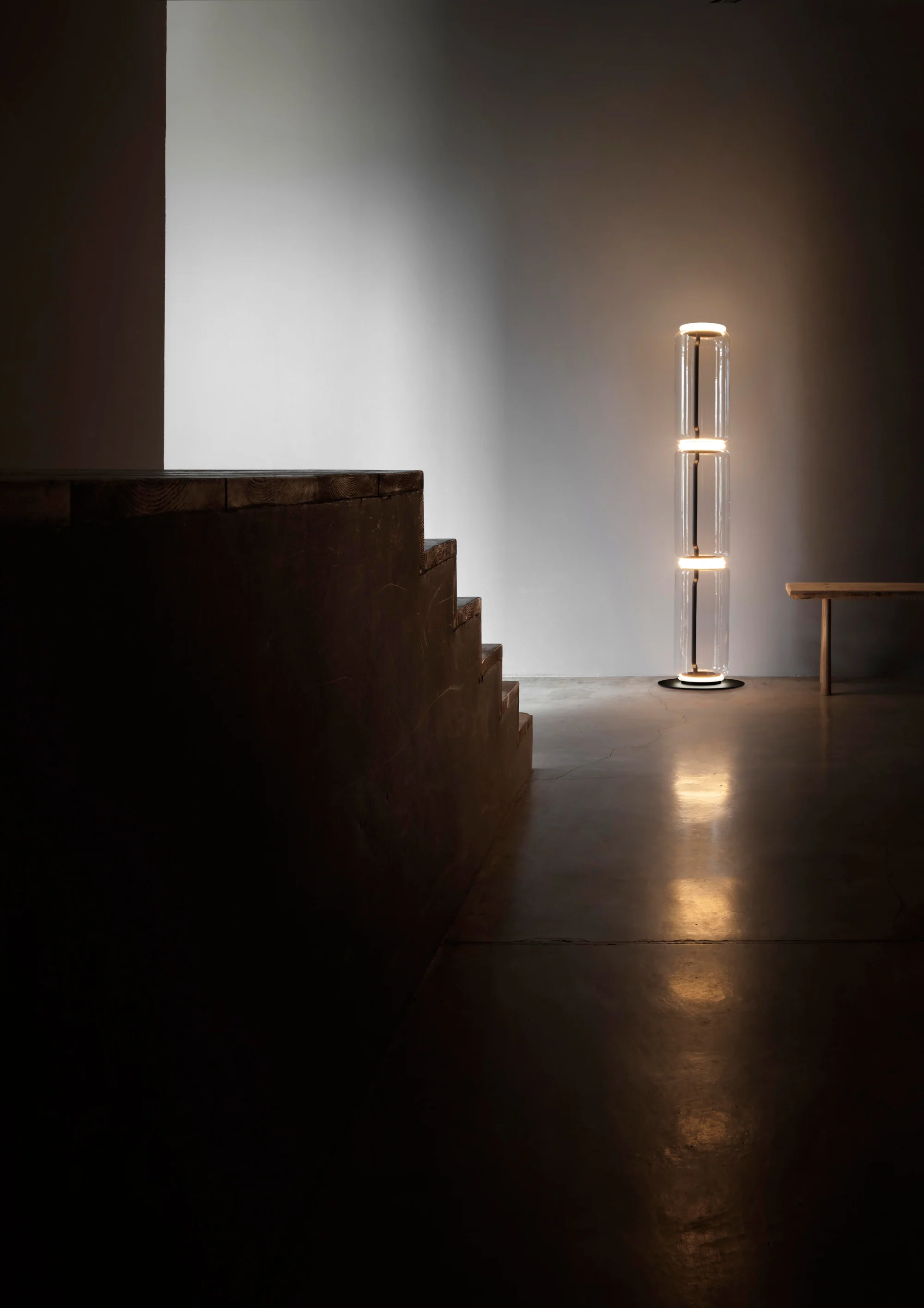 FLOS | NOCTAMBLUE HIGH CYLENDER FLOOR LAMP LIGHT | $6,800.00 - $14,240.00 - Image 2