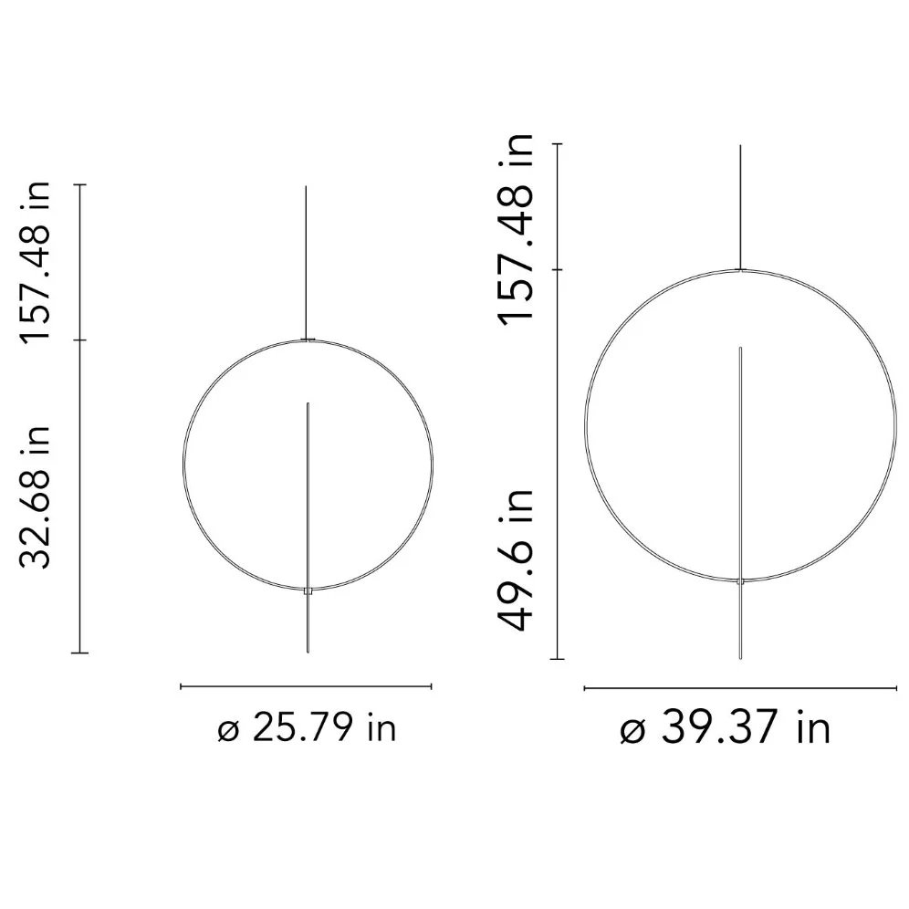 FLOS | OVERLAP PENDANT LIGHT | $6,820.00 - $9,740.00 - Image 3