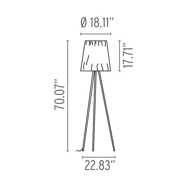 FLOS | ROSY ANGELIS FLOOR LAMP LIGHT | $2,160.00 - Image 3