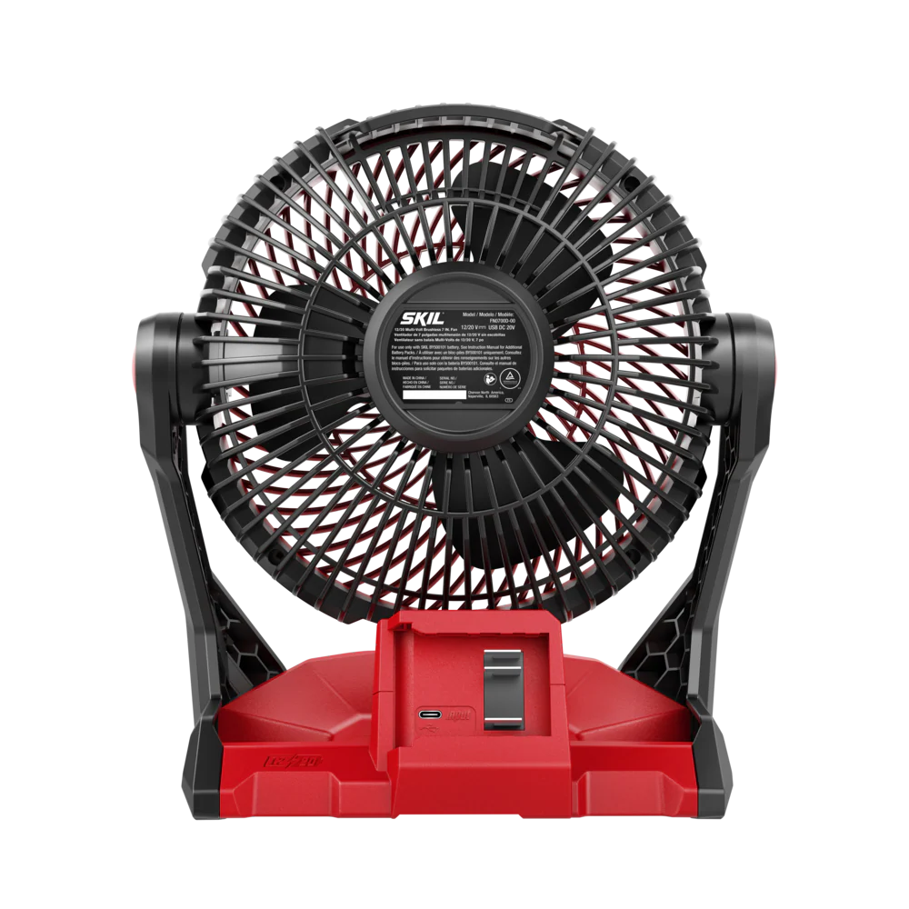 SKIL PROMO FN0700D-00 MULTIVOLT Brushless 7 Inch Fan, Tool Only (PROMO) - Image 3