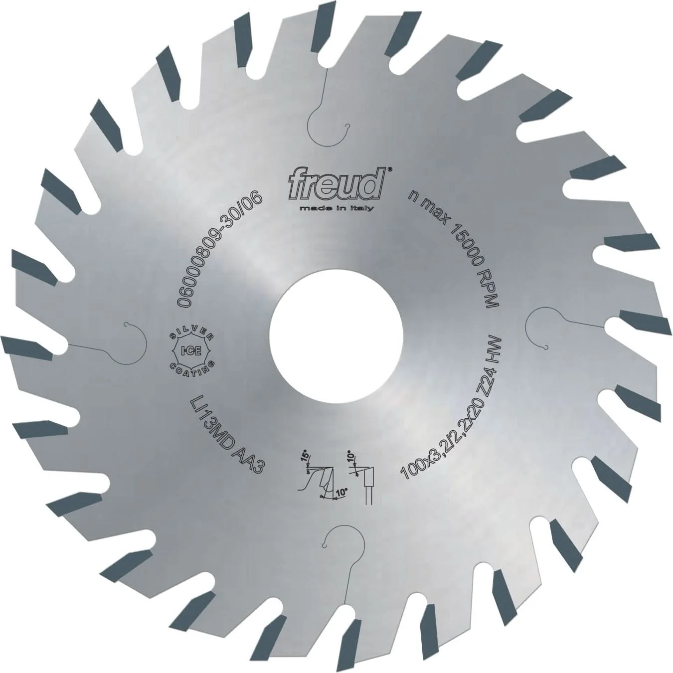 Freud LI13MDAA3 100mm Bevelled Tooth Scoring Saw Blade