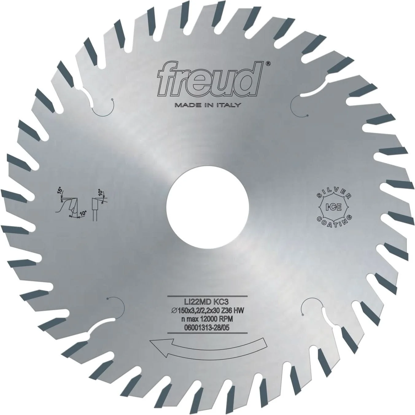 Freud LI22MDKC3 150mm Bevelled Tooth Scoring Saw Blade - Image 1