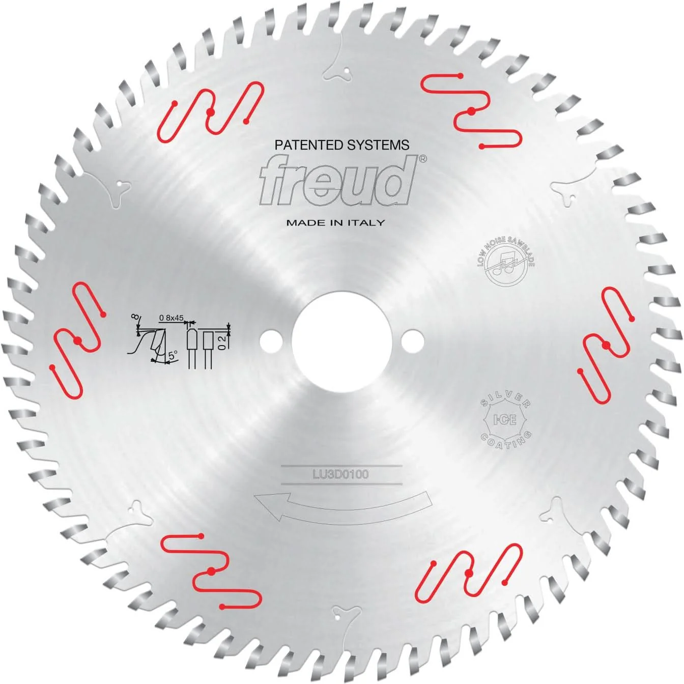 Freud LU3D01 200mm Panel Sizing Saw Blade for Sliding Table Saws - Image 1