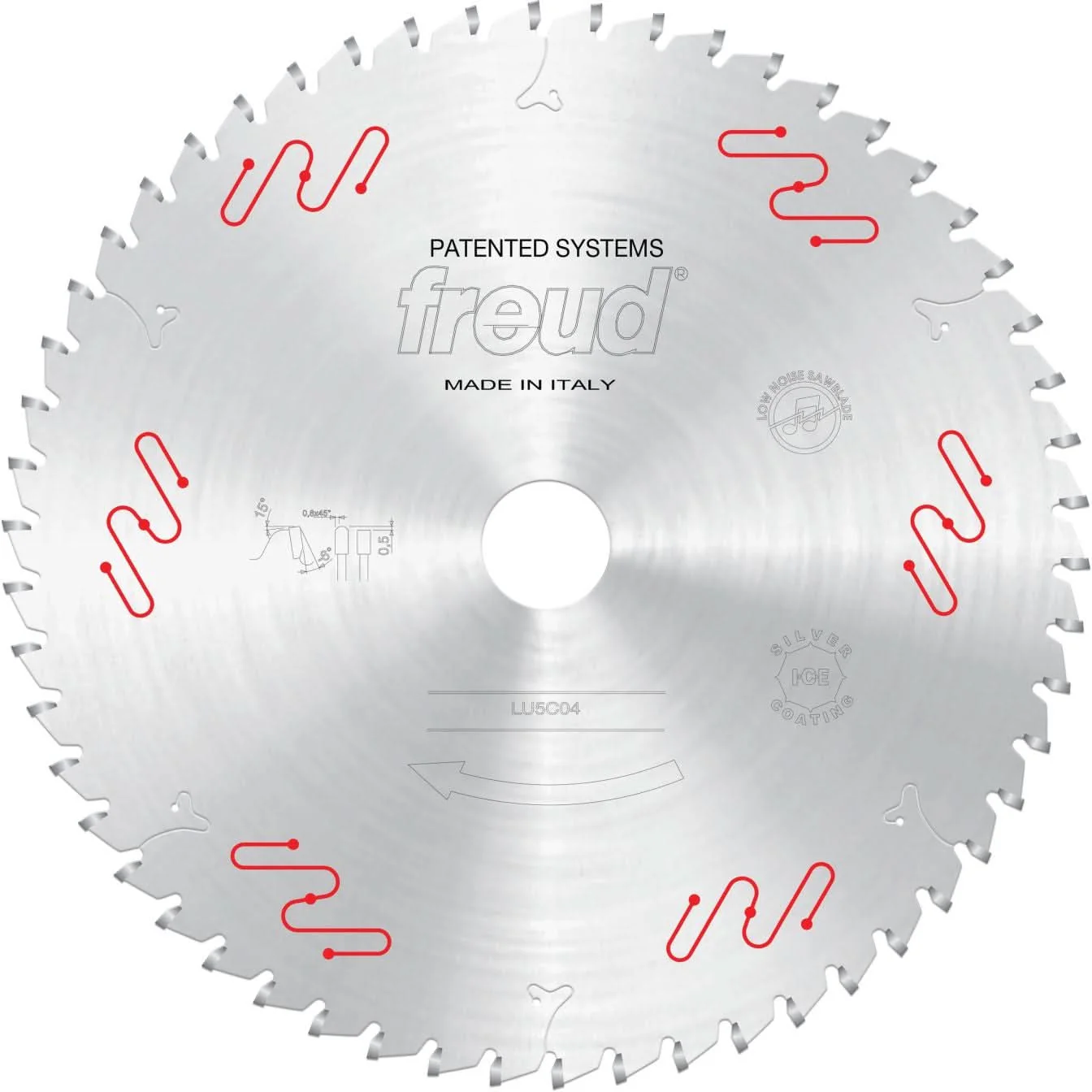 Freud LU5C04 250mm Medium to Thick Aluminum & Non-Ferrous Blade with or without Mechanical Clamping - Image 1