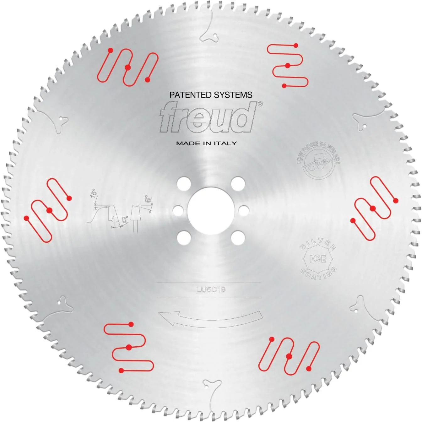Freud LU5D19 350mm Medium Aluminum & Non-Ferrous Blade with or without Mechanical Clamping - Image 1