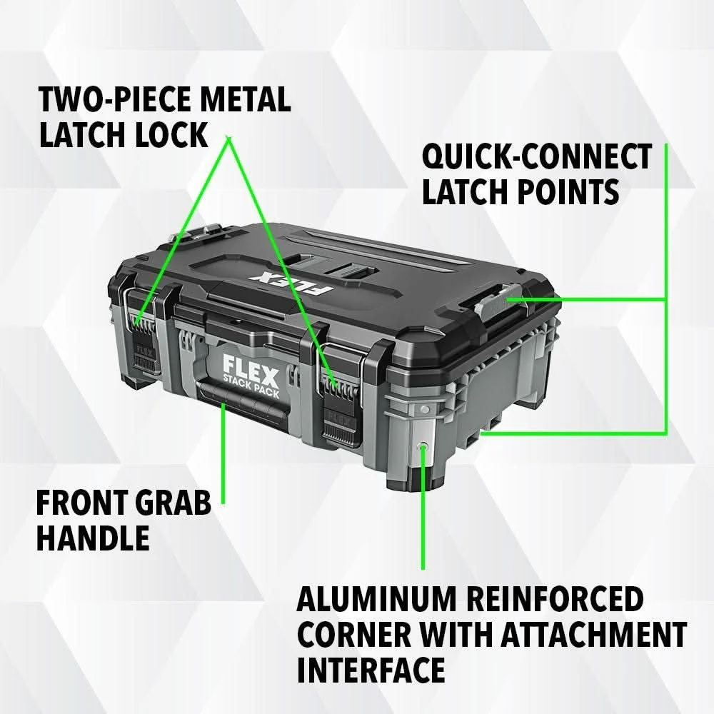 Flex FS1103-FLEX FLEX FS1103 STACK PACK Suitcase Tool Box - Image 2