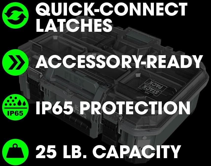 Flex FS1302-FLEX FLEX FS1302 STACK PACK Medium Organizer Box - Image 3
