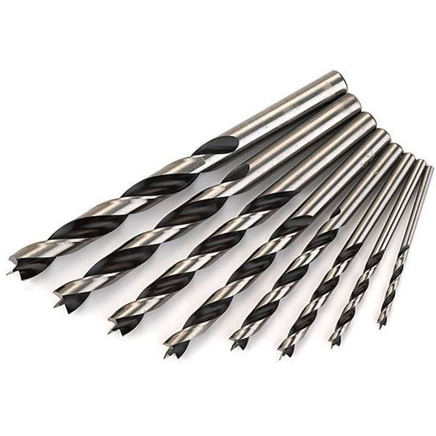 Fisch FSF-328094 Metric Brad Point Drill 8-Pc Set w/ Plastic Case - Image 1