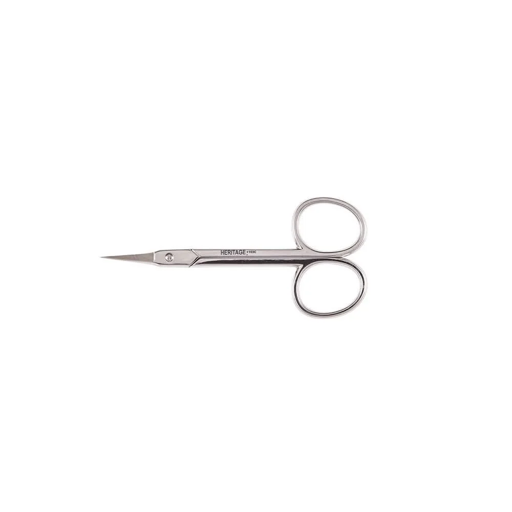 Klein Tools G103C Embroidery Scissor, Fine Point. Curved Blade - Image 1