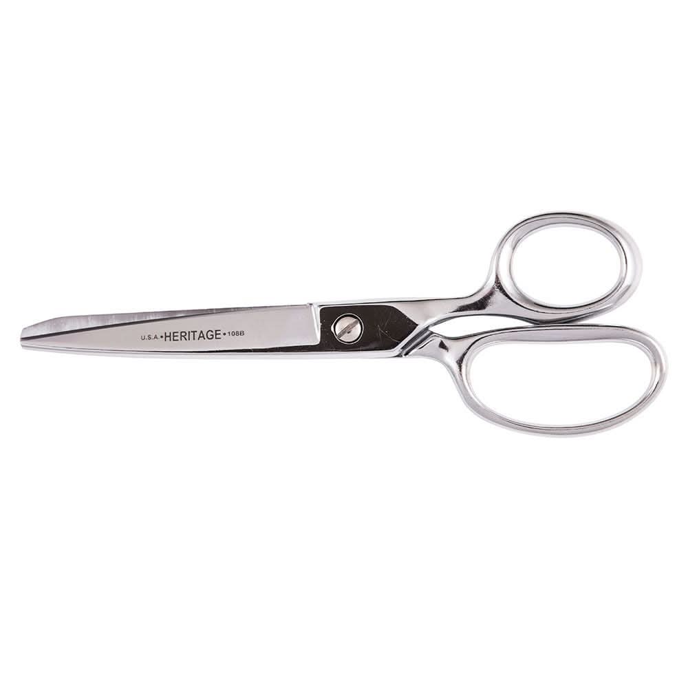 Klein Tools G108B Straight Trimmer, Blunt Tips, 8-Inch - Image 1