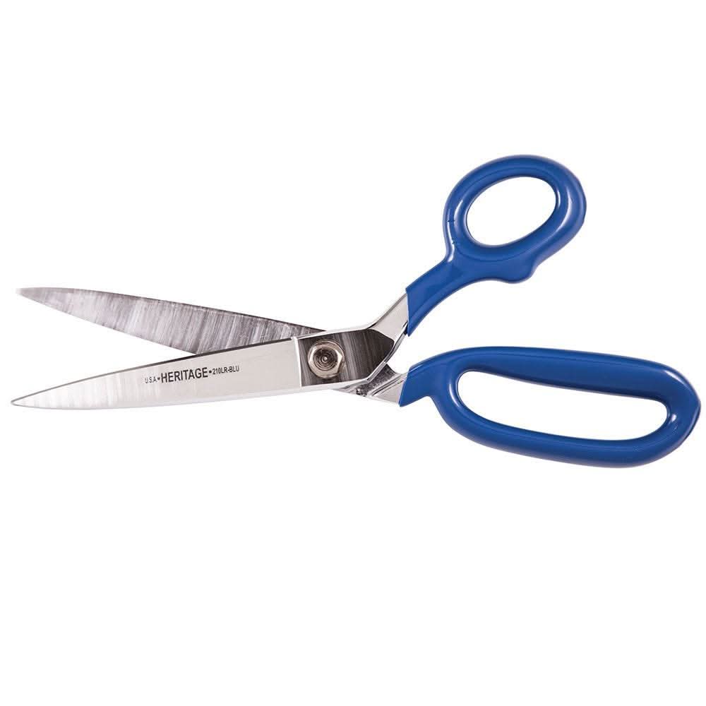 Klein Tools G210LRBLU Bent Trimmer w/Large Ring, Coated Handles, 10-Inch - Image 2