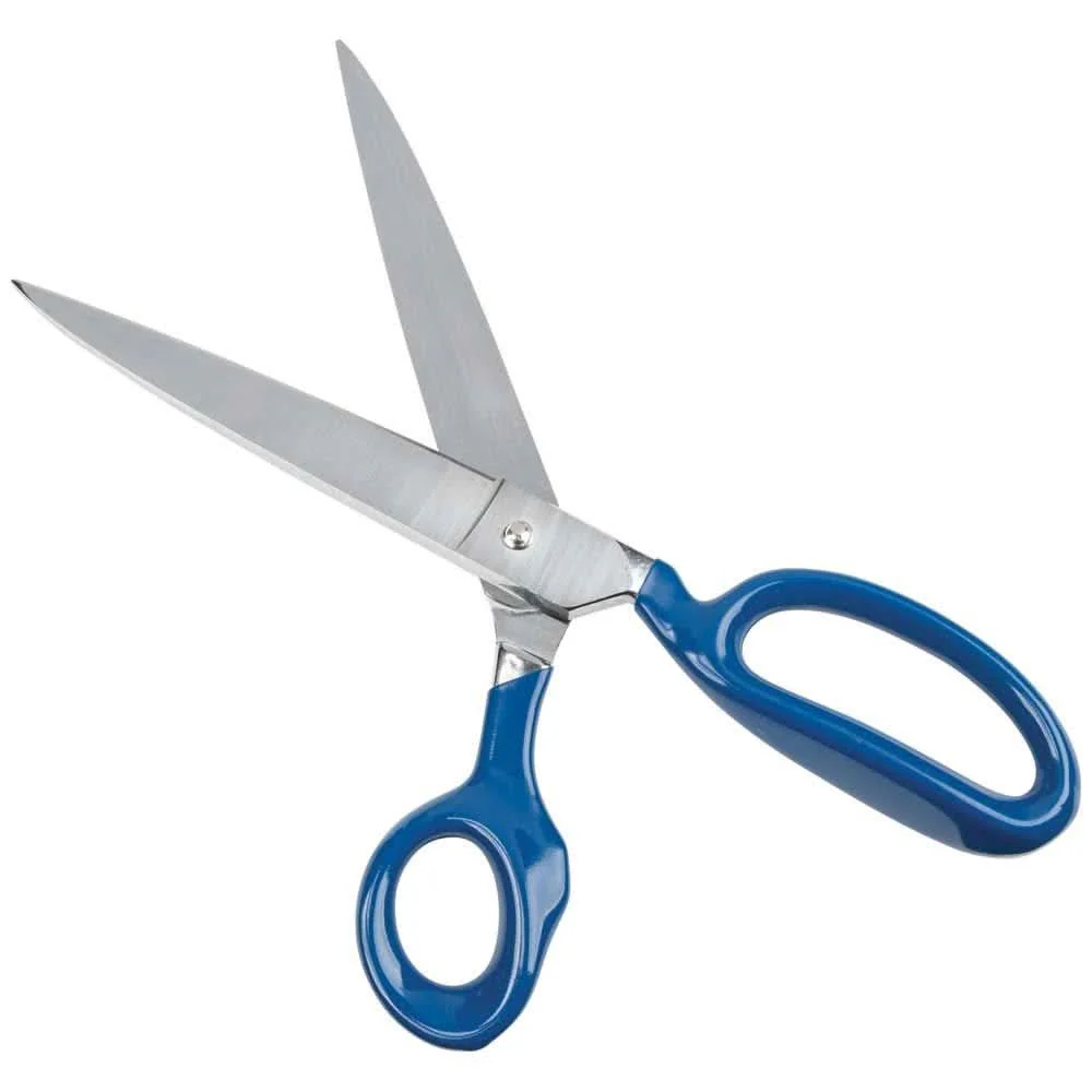 Klein Tools G212LRBLU Bent Trimmer w/Large Ring, Coated Handles, 12-Inch - Image 2