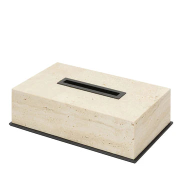 GIOBAGNARA | POSITANO MARBLE RECTANGULAR TISSUE HOLDER #1 | $1,475.00 - Image 1