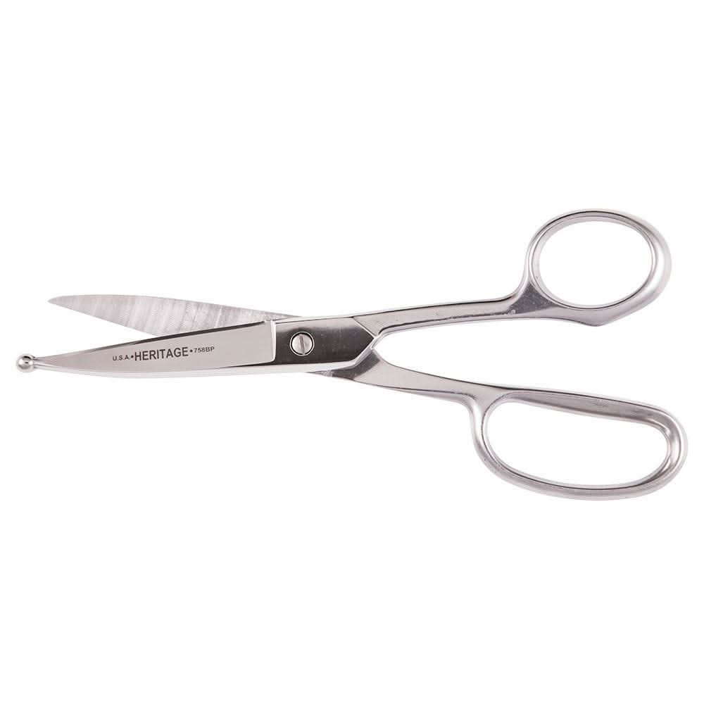 Klein Tools G758BP Straight Stainless Trimmer w/Ball Point, 8-Inch - Image 2