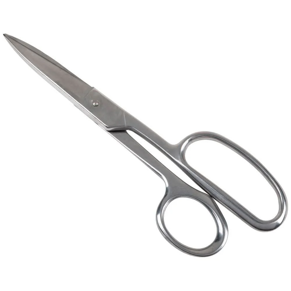 Klein Tools G758LR Straight Stainless Trimmer w/Large Ring, 9-Inch - Image 2