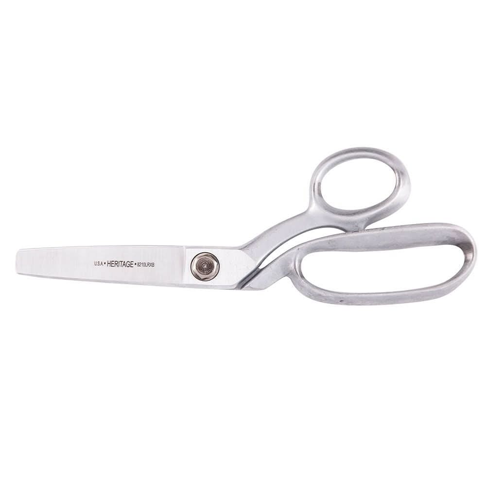 Klein Tools G8210LRXB Bent Trimmer w/Ring, Extra Blunt, Serrated 10-Inch - Image 1