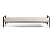 ASTON MARTIN HOME | V245 LEATHER AND FABRIC BENCH | $16,250 - Image 2