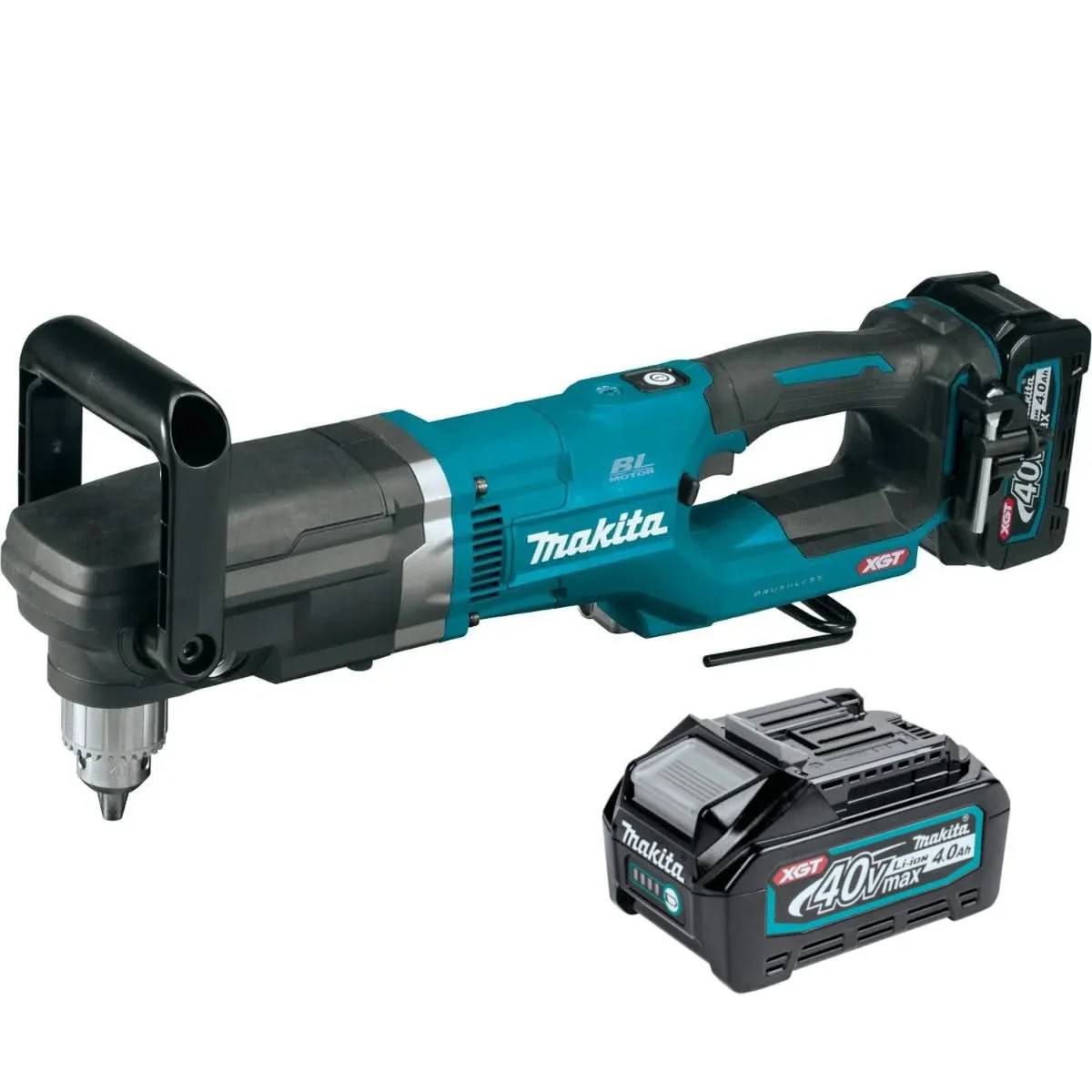 Makita 40V max XGT Brushless 1/2 in. Right Angle Drill 4.0Ah Kit plus 40V max XGT 4.0Ah Battery - Image 1