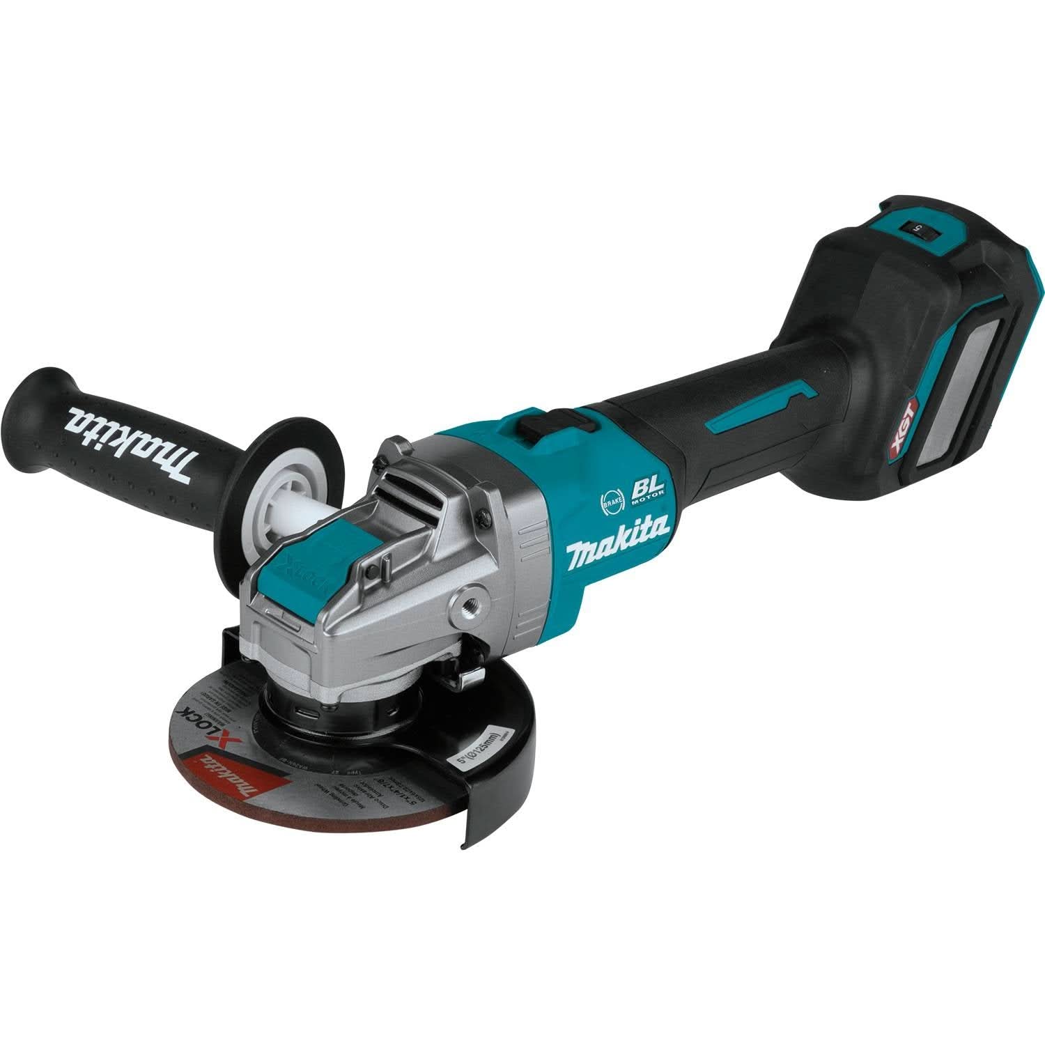 Makita GAG11Z 40V max XGT Brushless Cordless 4-1/2″ / 5″ X-LOCK Angle Grinder, with Electric Brake, AWS Capable, Tool Only