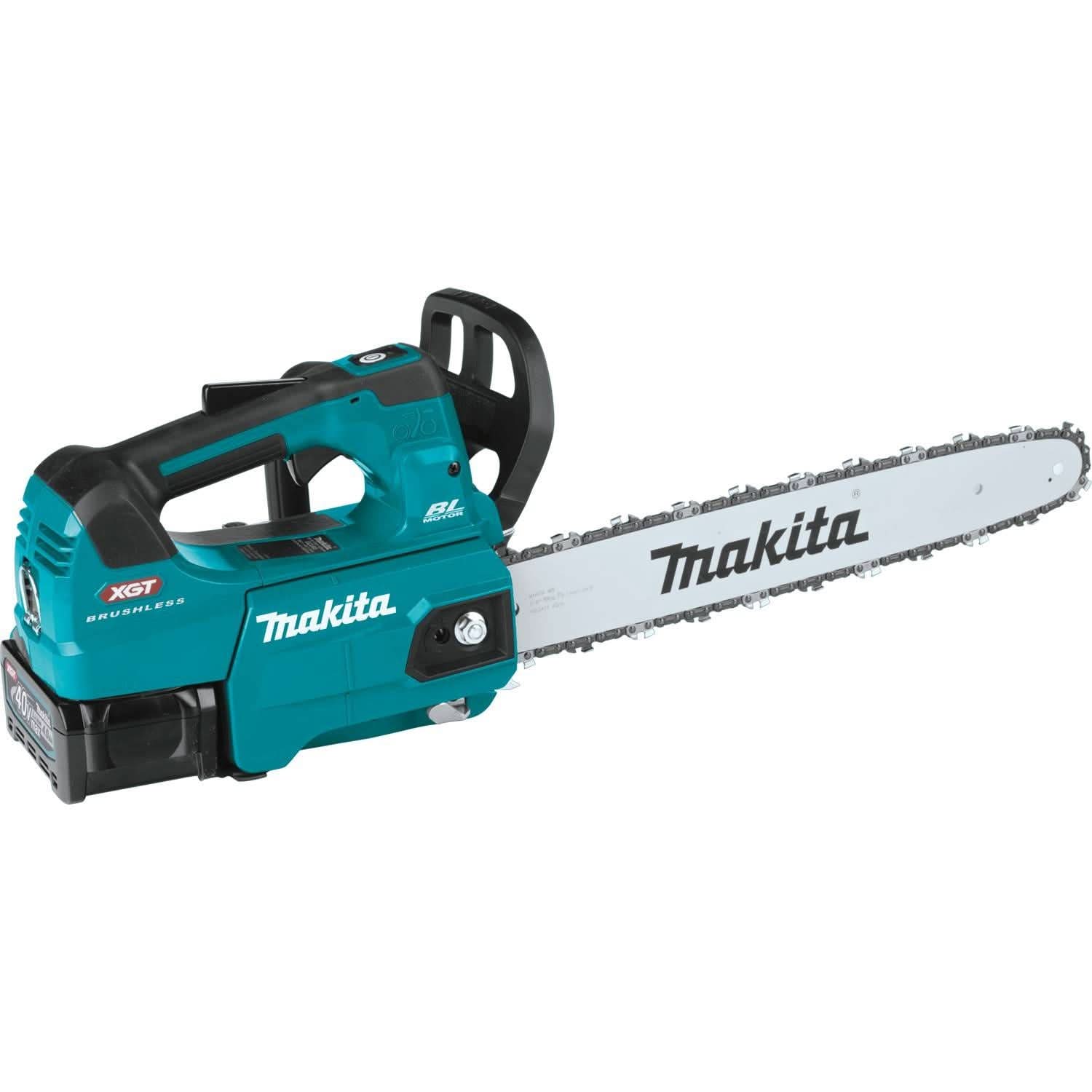 Makita GCU03M1 40V max XGT Brushless Cordless 16" Top Handle Chain Saw Kit (4.0Ah) - Image 2