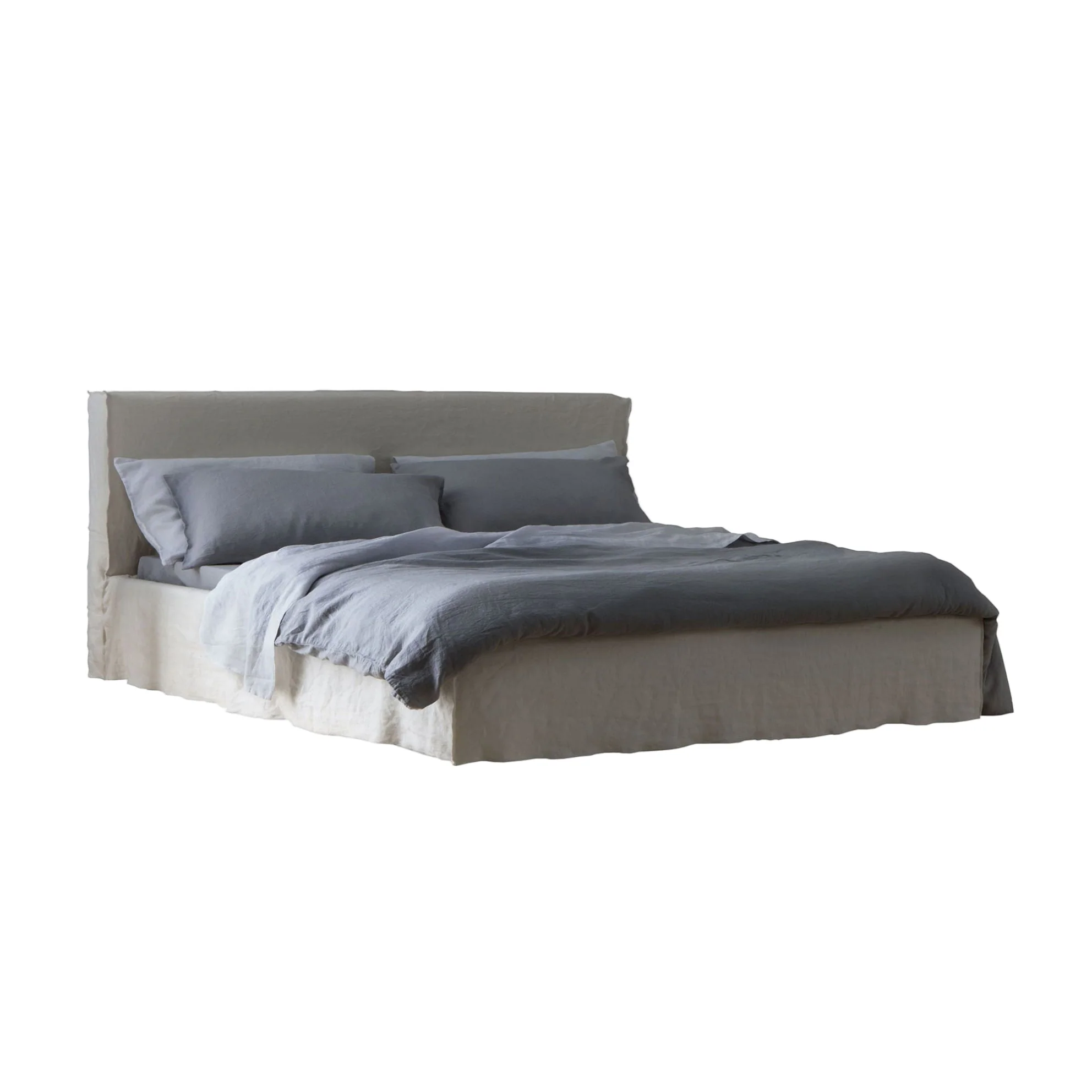 GERVASONI | BRICK 80 KING KNOCK DOWN BED | $5,285.00 - Image 1
