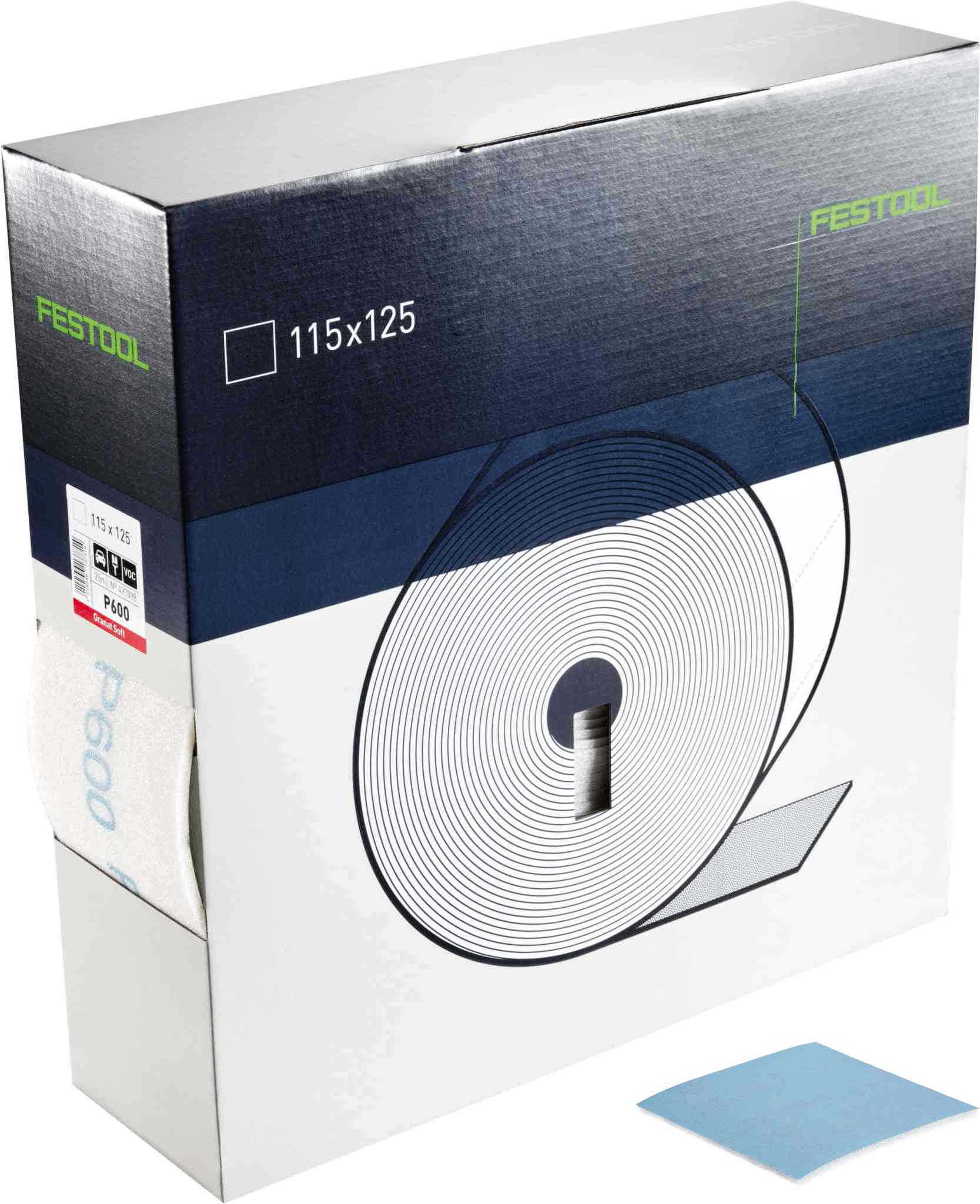 Festool 497095 Granat, 320 Grit for Hand Sanding,  80ft Roll - Image 1