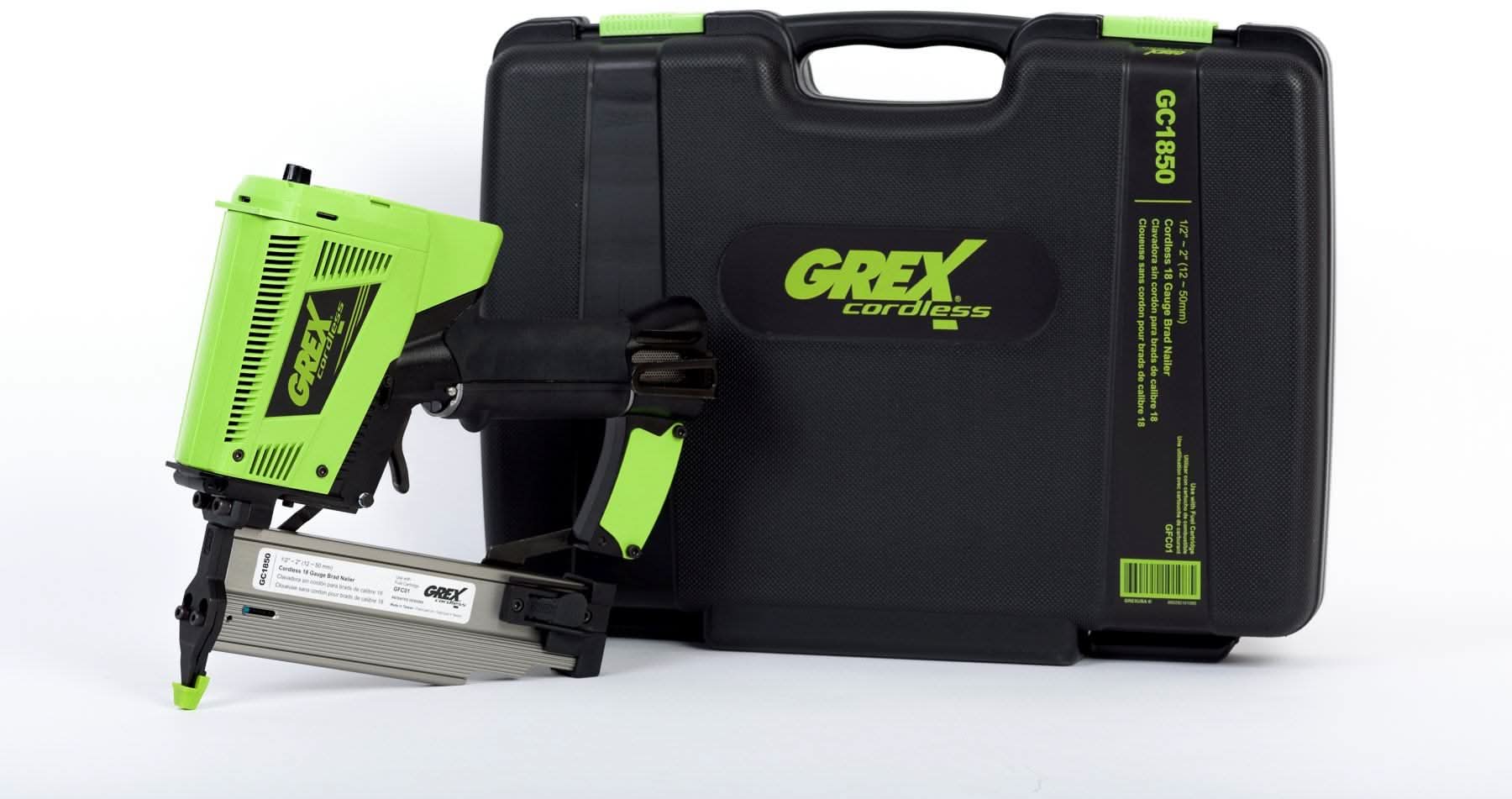 Grex GC1850 18ga Cordless 2″ Finish Nailer
