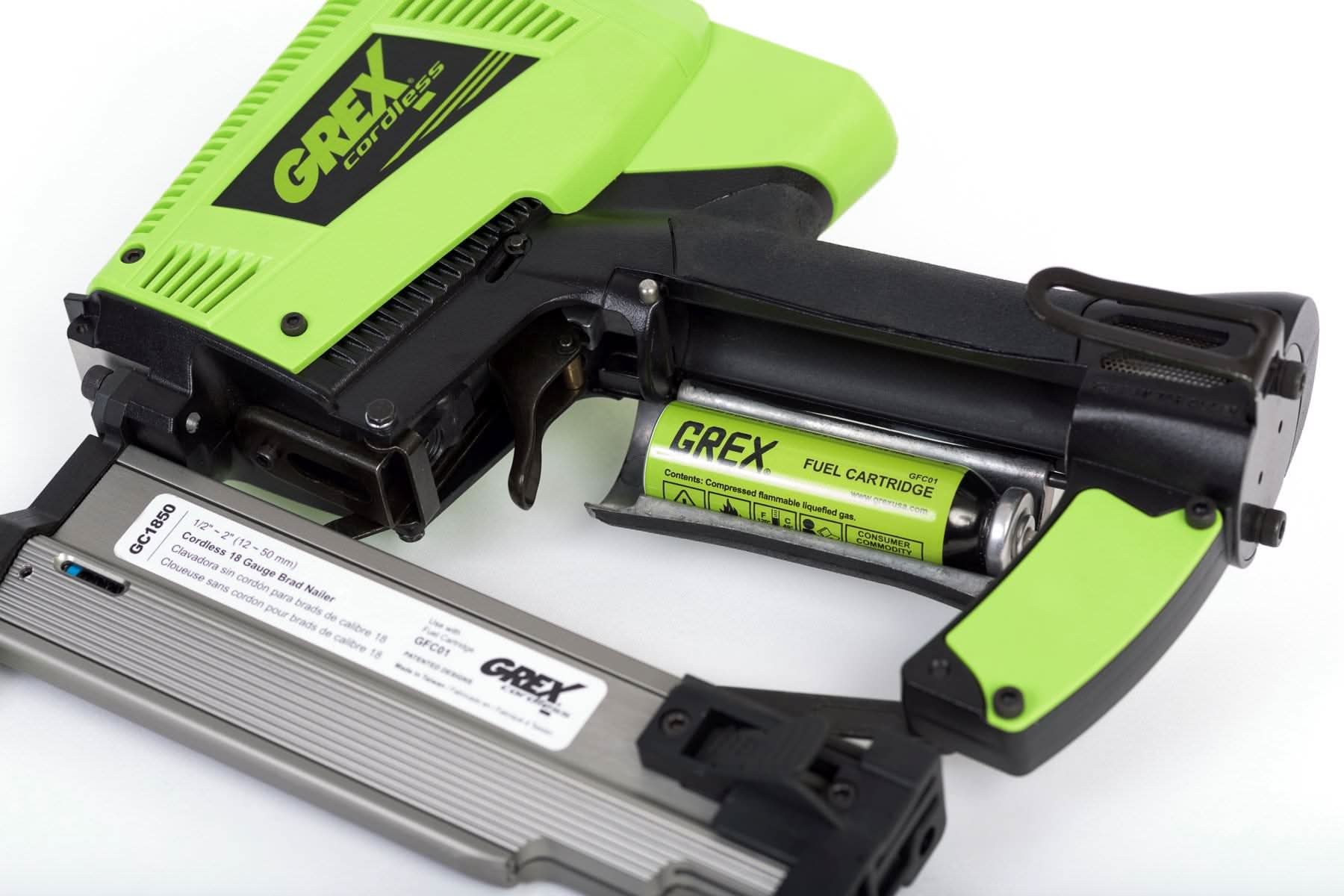 Grex GC1850 18ga Cordless 2" Finish Nailer - Image 3