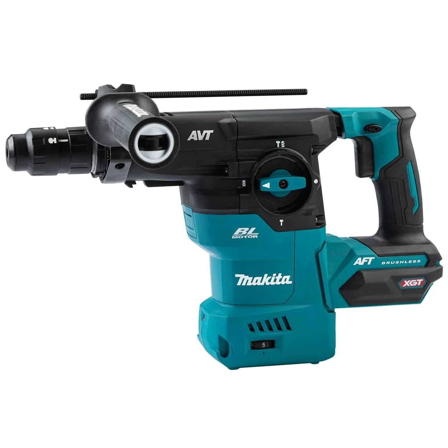 Makita GRH09Z 40V max XGT Brushless Cordless 1-3/16″ SDS-PLUS AVT Rotary Hammer, with Interchangeable Chuck, AWS Capable, Tool Only