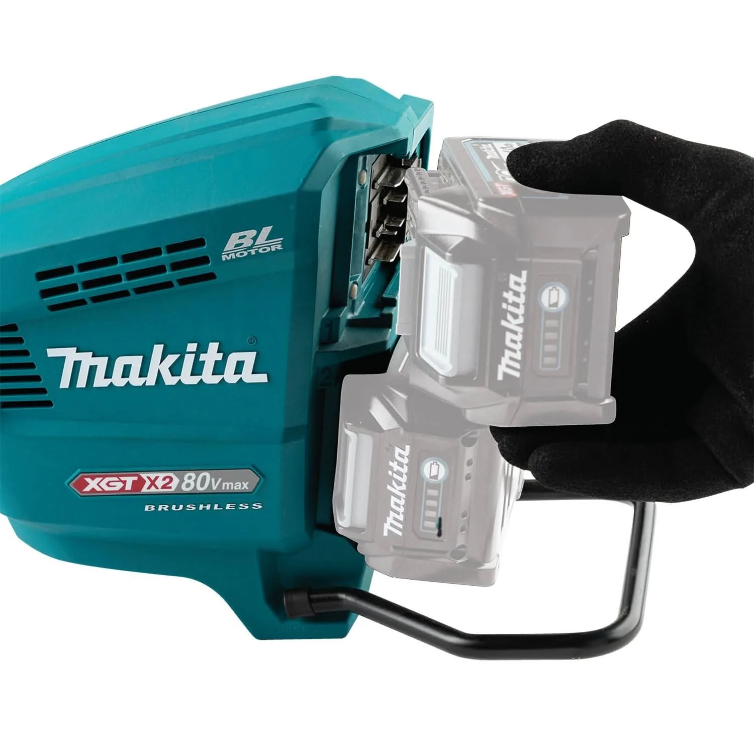 Makita GRU05Z 80V max (40V max X2) XGT Brushless Cordless Brush Cutter, Tool Only - Image 2
