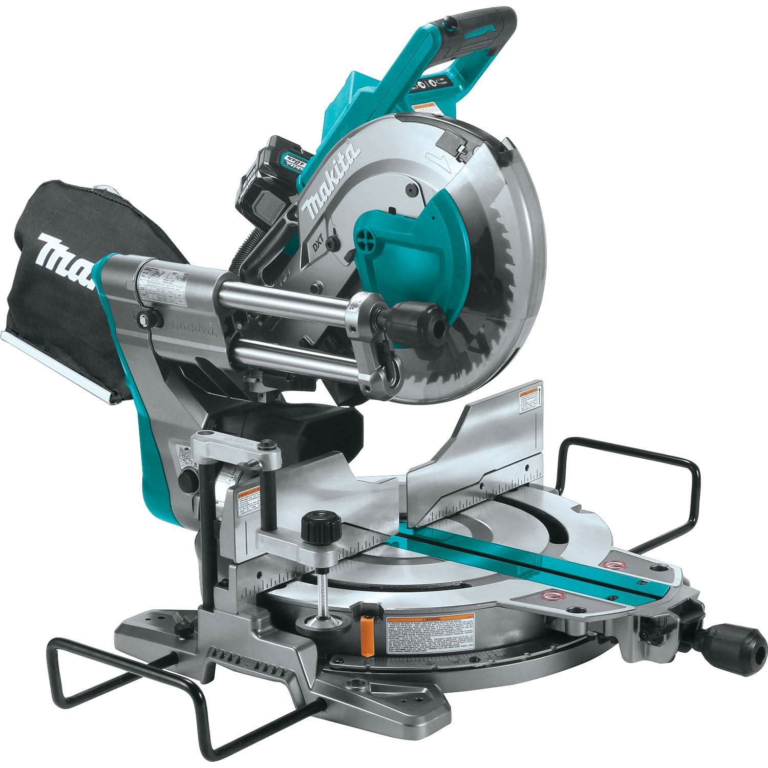 Makita GSL03M1 40V max XGT Brushless Cordless 10" Dual-Bevel Sliding Compound Miter Saw Kit, AWS Capable (4.0Ah) - Image 2