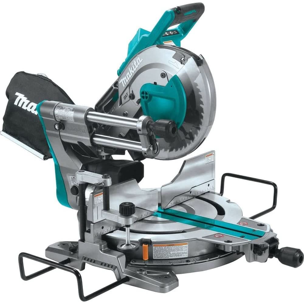 Makita GSL03Z 40V max XGT Brushless Cordless 10″ Dual-Bevel Sliding Compound Miter Saw, AWS Capable, Tool Only